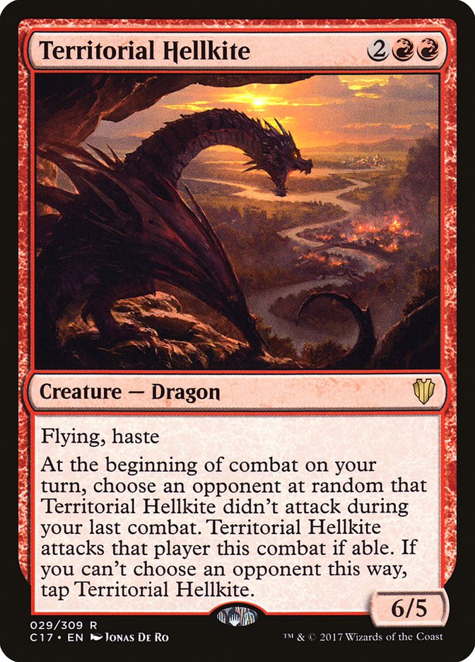 Territorial Hellkite [Commander 2017] | Total Play