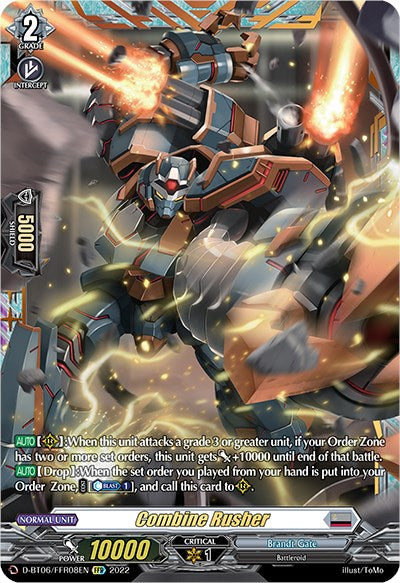 Combine Rusher (D-BT06/FFR08EN) [Blazing Dragon Reborn] | Total Play