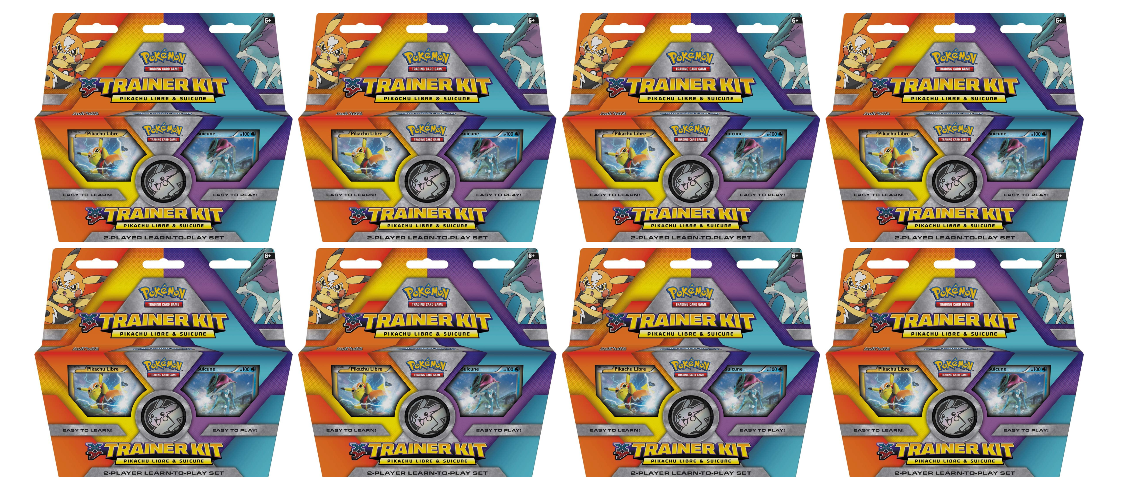 XY - Trainer Kit 2-Player Starter Case (Pikachu Libre & Suicune) | Total Play