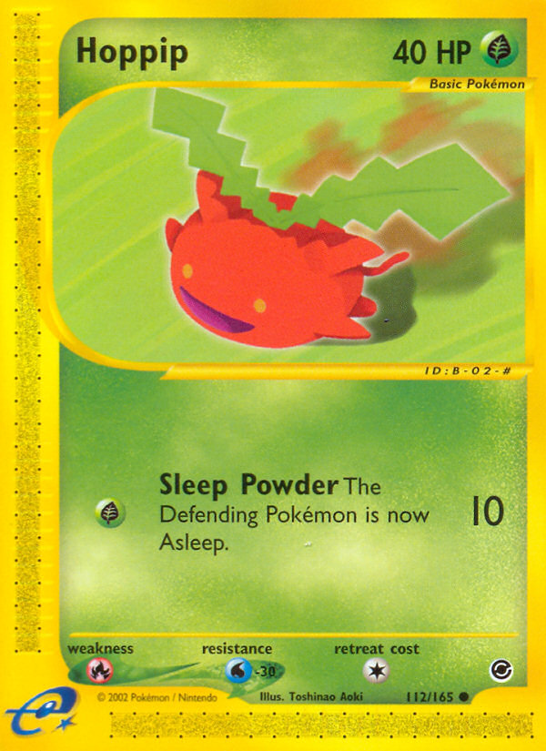 Hoppip (112/165) [Expedition: Base Set] | Total Play