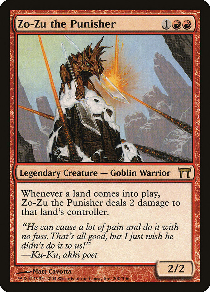 Zo-Zu the Punisher [Champions of Kamigawa] | Total Play