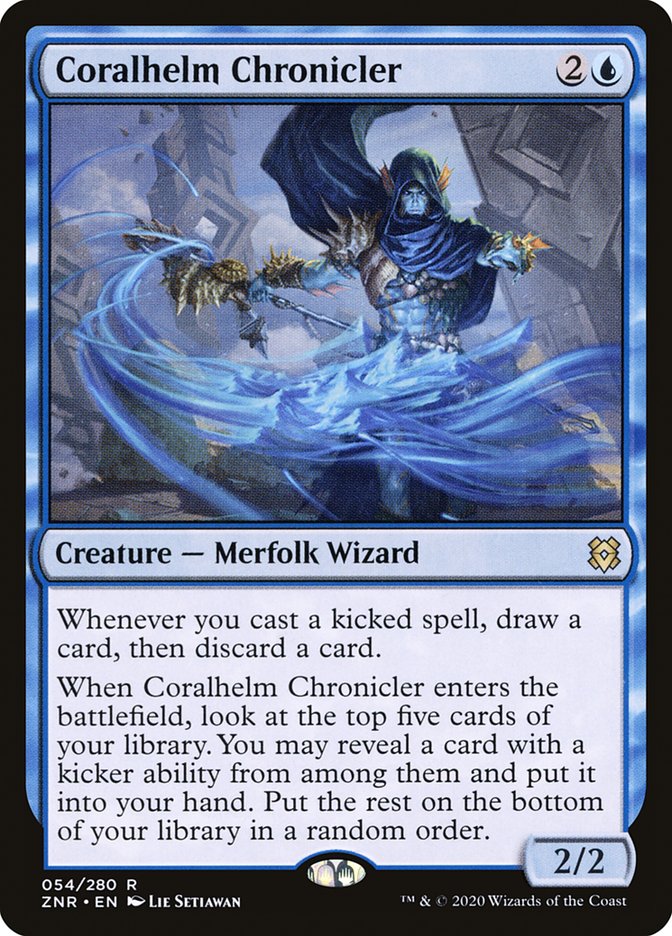 Coralhelm Chronicler [Zendikar Rising] | Total Play