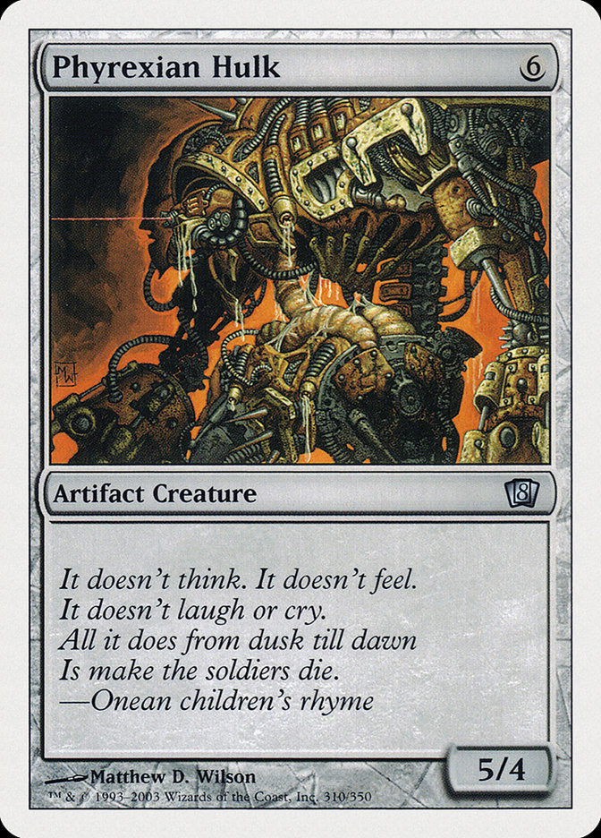 Phyrexian Hulk [Eighth Edition] | Total Play