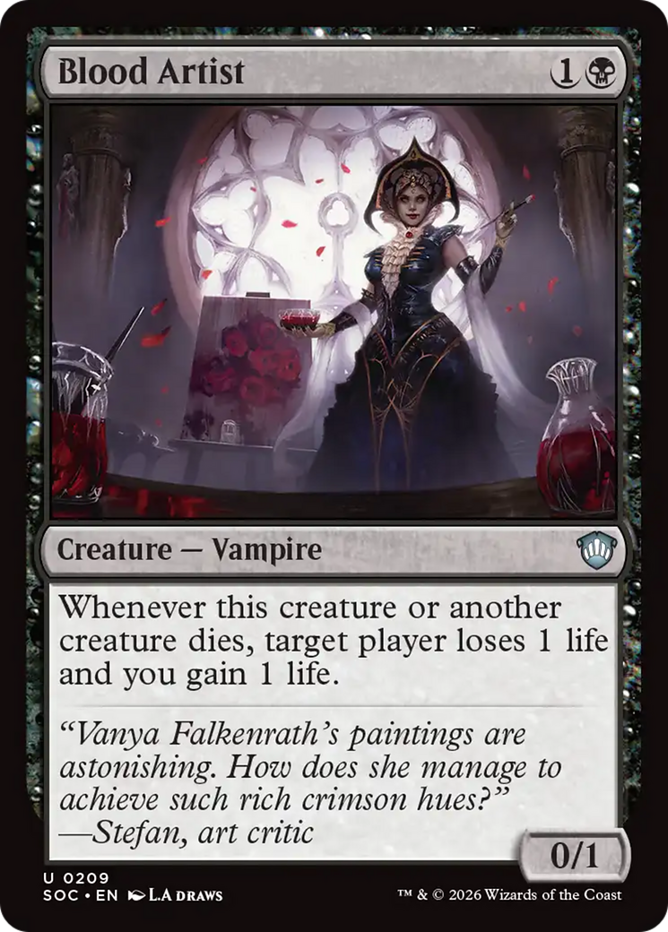 Blood Artist [Secrets of Strixhaven Commander] | Total Play