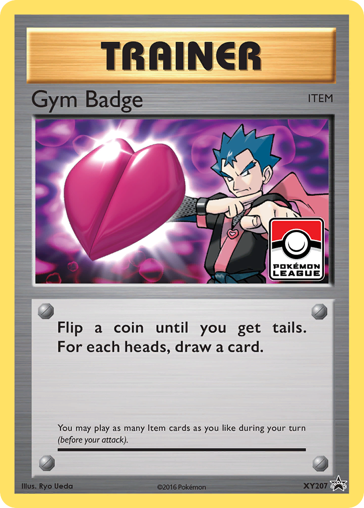 Gym Badge (XY207) (Koga) [XY: Black Star Promos] | Total Play