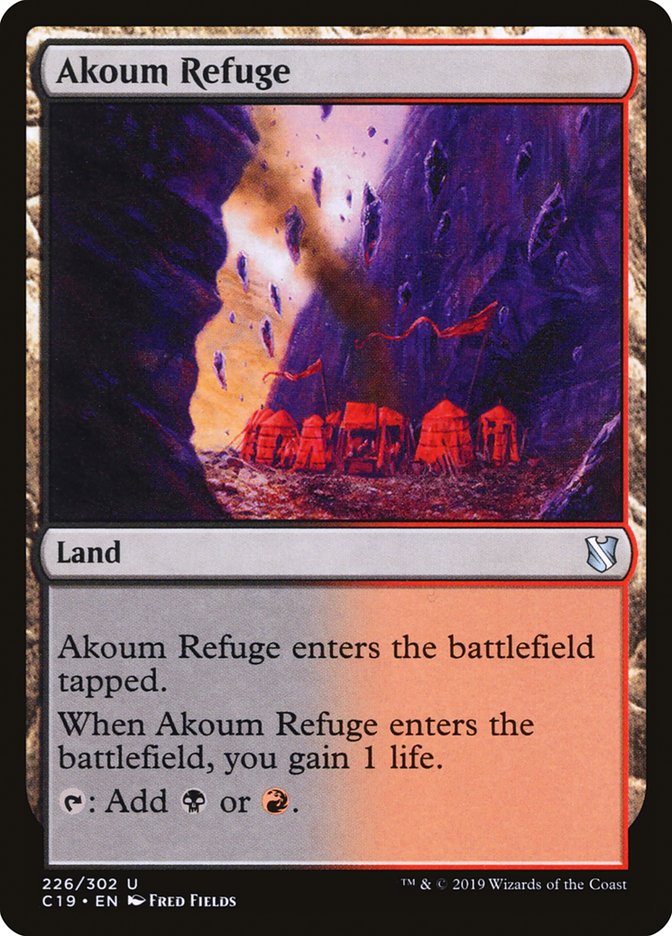 Akoum Refuge [Commander 2019] | Total Play
