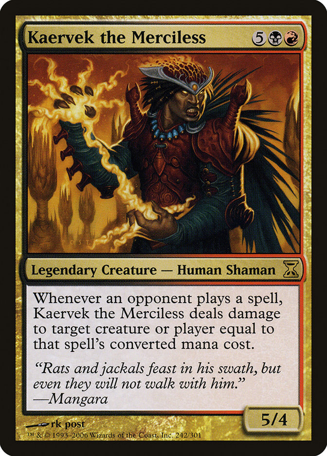 Kaervek the Merciless [Time Spiral] | Total Play