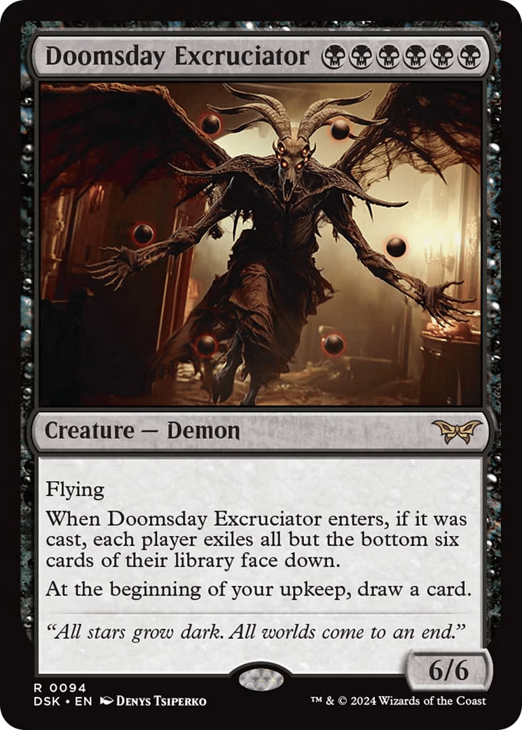 Doomsday Excruciator [Duskmourn: House of Horror] | Total Play