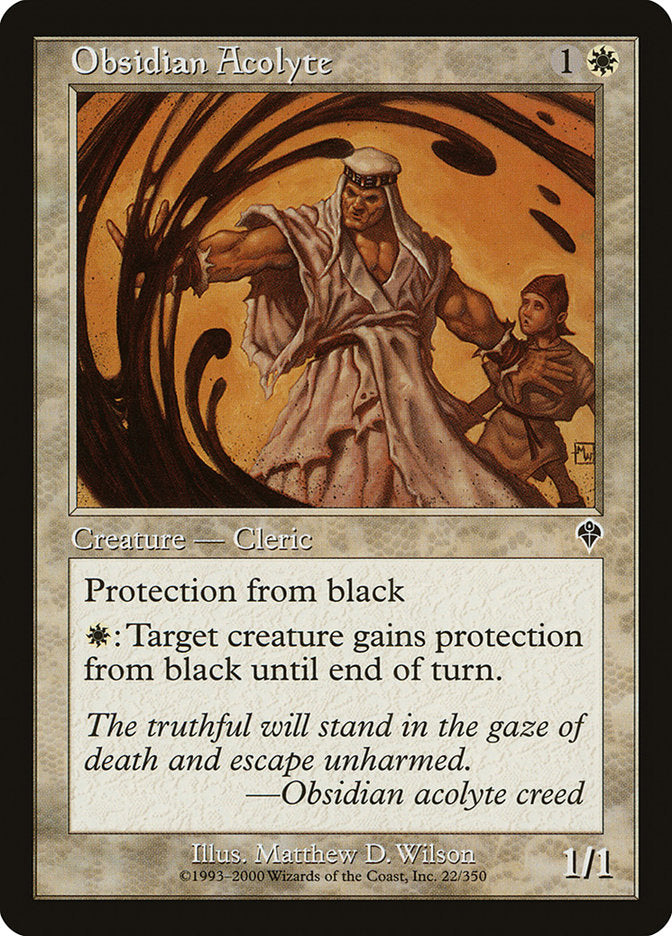 Obsidian Acolyte [Invasion] | Total Play