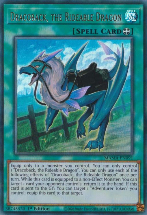 Dracoback, the Rideable Dragon [MAMA-EN091] Ultra Rare | Total Play