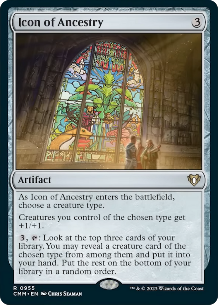 Icon of Ancestry [Commander Masters] | Total Play