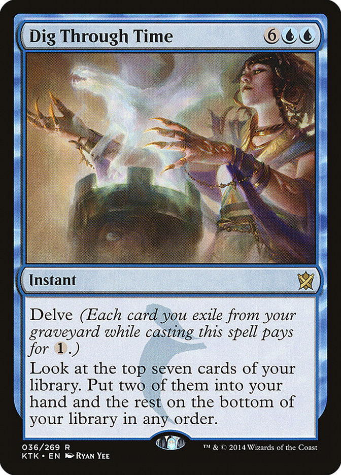 Dig Through Time [Khans of Tarkir] | Total Play