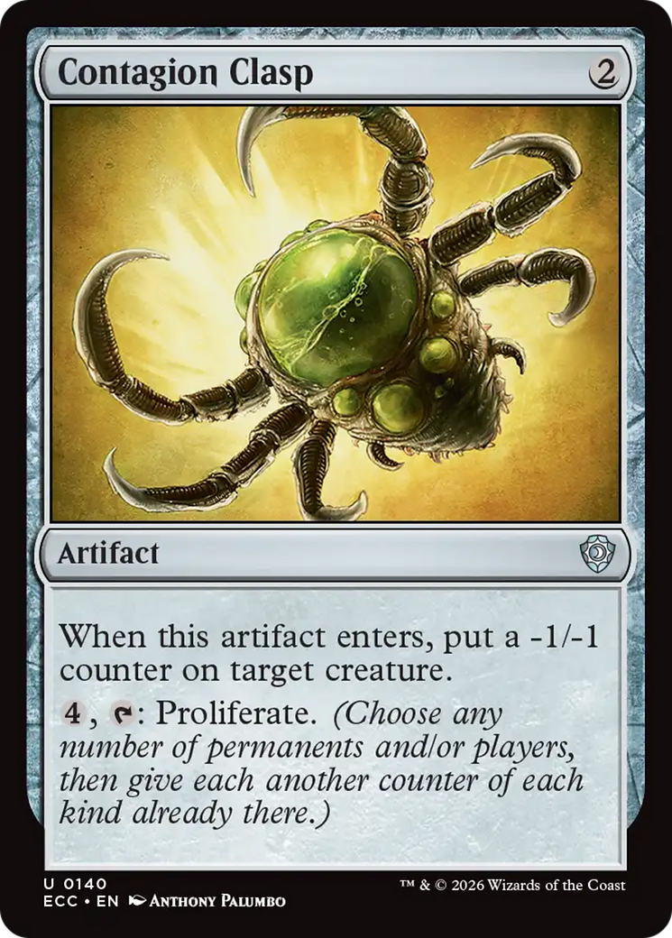 Contagion Clasp [Lorwyn Eclipsed Commander] | Total Play