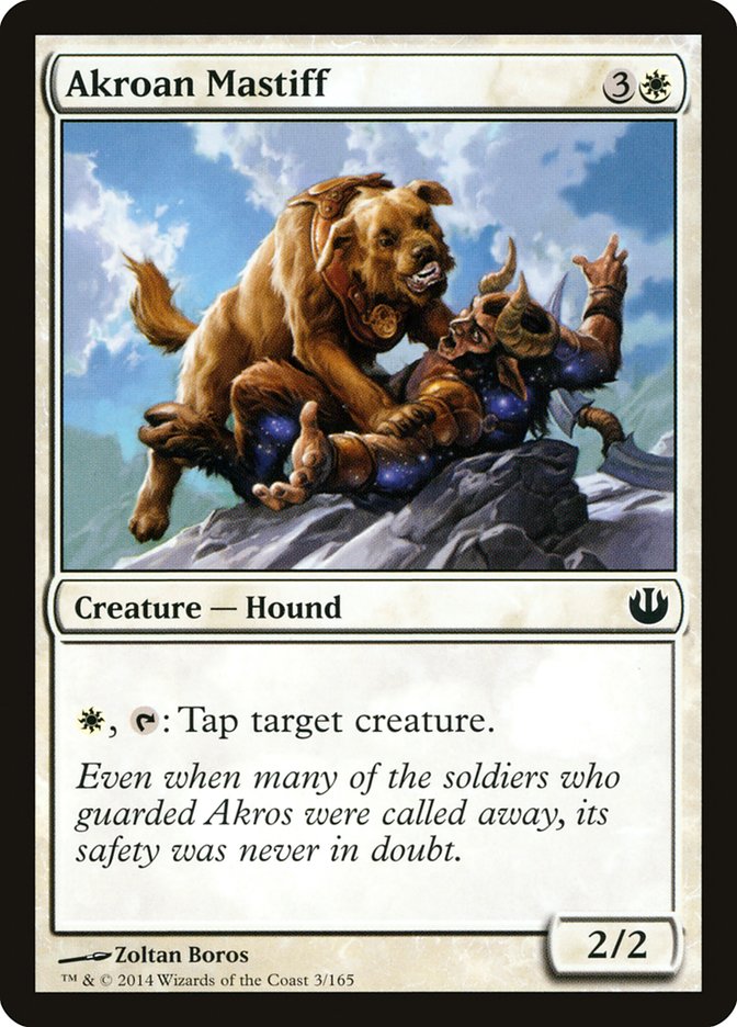 Akroan Mastiff [Journey into Nyx] | Total Play