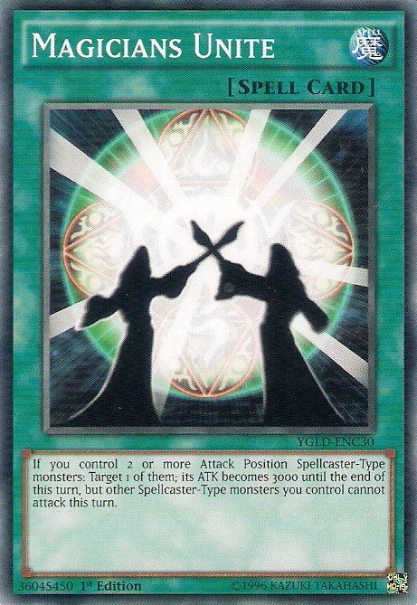 Magicians Unite [YGLD-ENC30] Common | Total Play