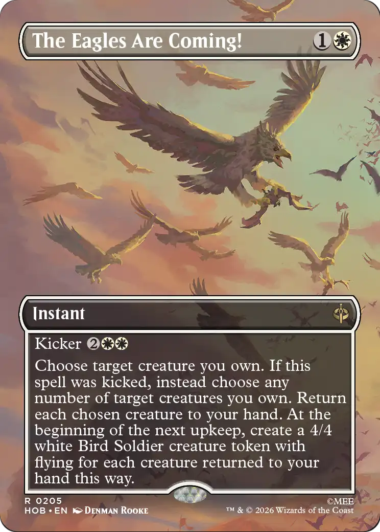 The Eagles Are Coming! (Borderless) [The Hobbit] | Total Play