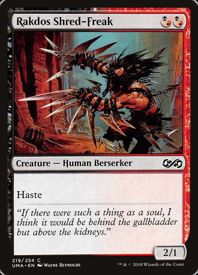 Rakdos Shred-Freak [Ultimate Masters] | Total Play