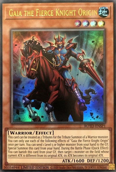 Gaia the Fierce Knight Origin [ROTD-ENSP1] Ultra Rare | Total Play