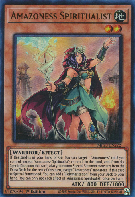 Amazoness Spiritualist [MP23-EN222] Ultra Rare | Total Play