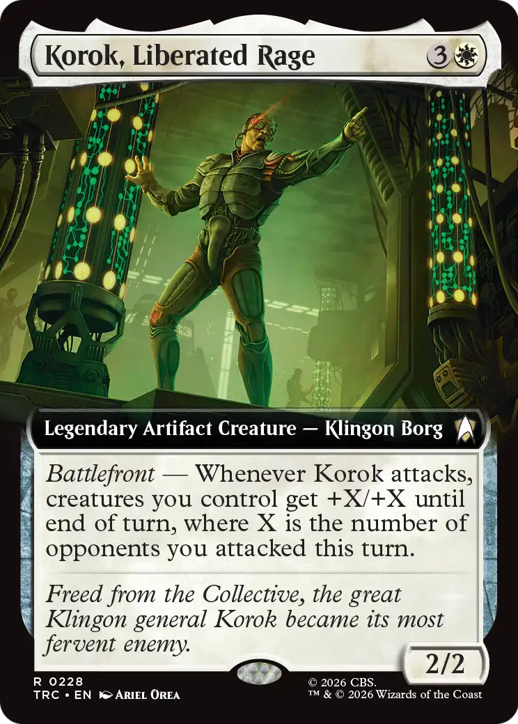 Korok, Liberated Rage (Extended Art) [Star Trek Commander] | Total Play