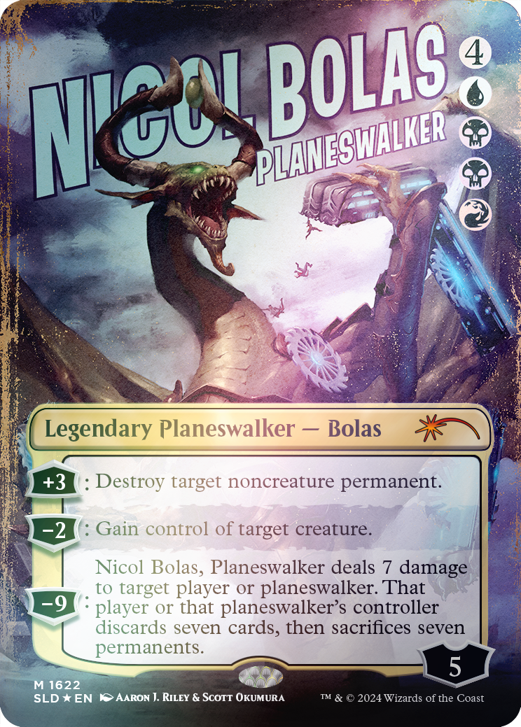 Nicol Bolas, Planeswalker (Rainbow Foil) [Secret Lair Drop Series] | Total Play