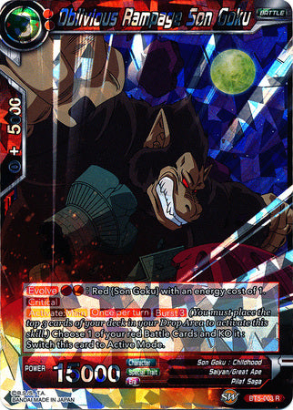Oblivious Rampage Son Goku (BT5-003) [Miraculous Revival] | Total Play