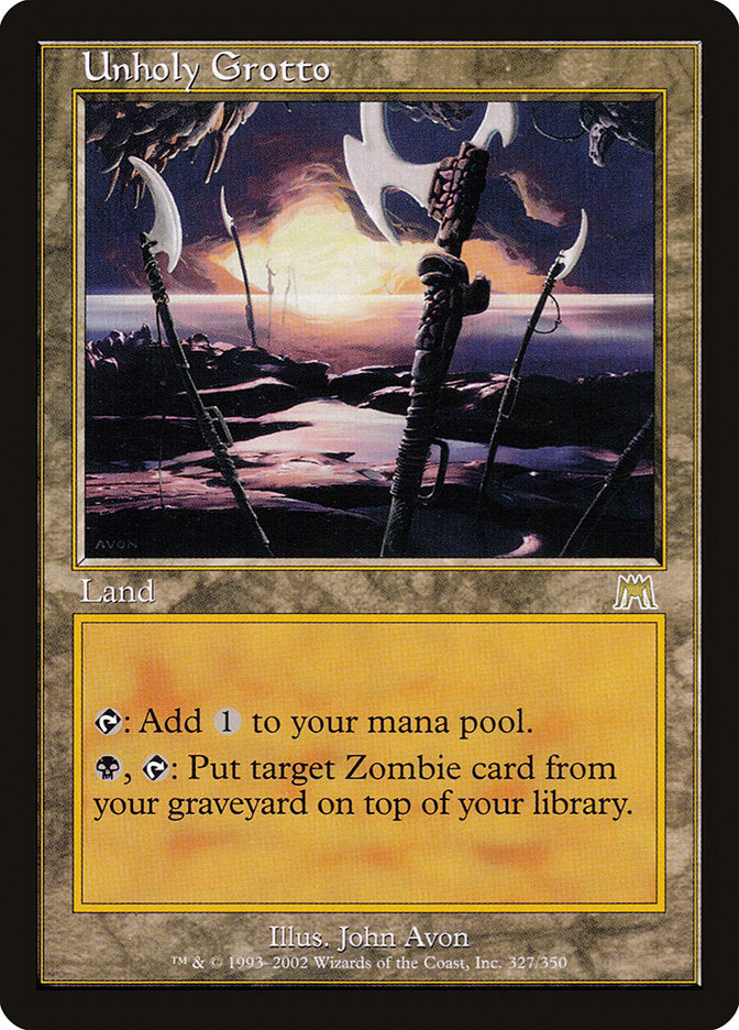 Unholy Grotto [Onslaught] | Total Play