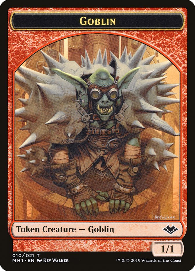 Elemental (009) // Goblin Double-Sided Token [Modern Horizons Tokens] | Total Play