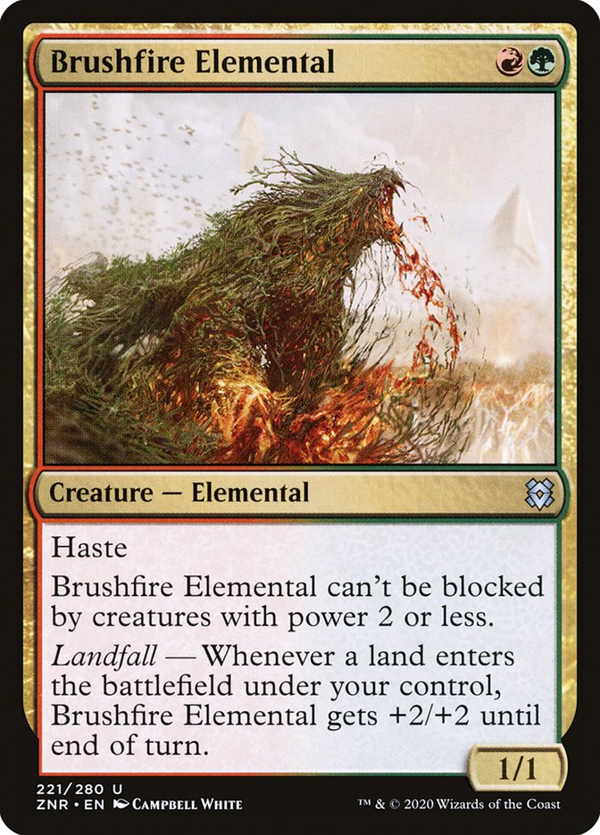 Brushfire Elemental [Zendikar Rising] | Total Play