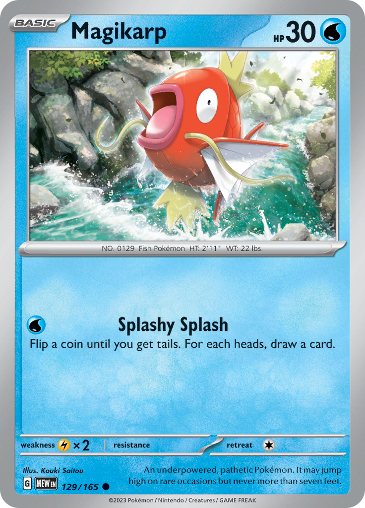 Magikarp (129/165) [Scarlet & Violet: 151] | Total Play