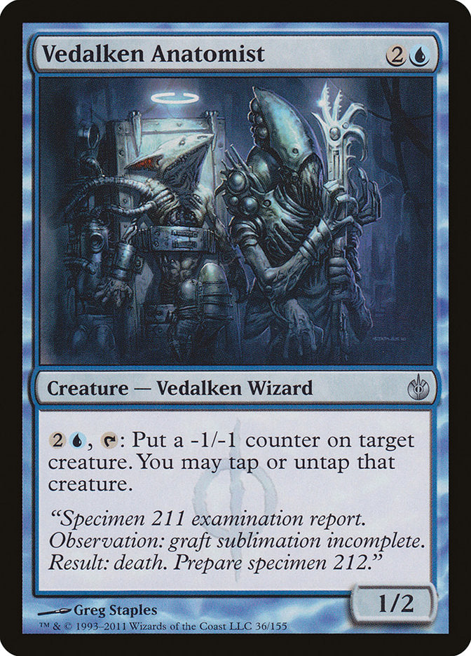 Vedalken Anatomist [Mirrodin Besieged] | Total Play