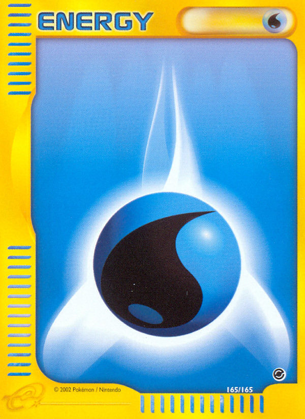 Water Energy (165/165) [Expedition: Base Set] | Total Play