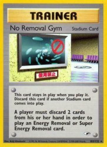 No Removal Gym (103/132) [Gym Heroes Unlimited] | Total Play