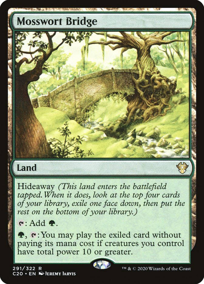 Mosswort Bridge [Commander 2020] | Total Play
