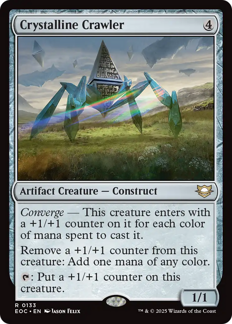 Crystalline Crawler [Edge of Eternities Commander] | Total Play