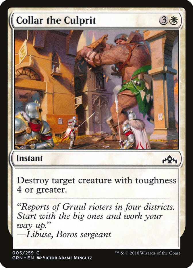 Collar the Culprit [Guilds of Ravnica] | Total Play