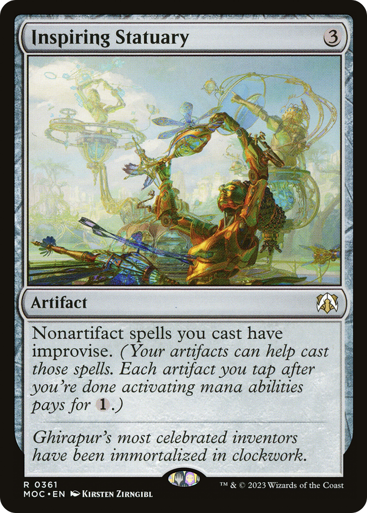 Inspiring Statuary [March of the Machine Commander] | Total Play