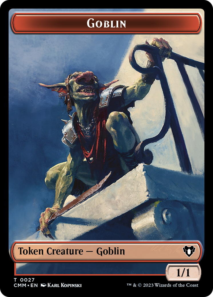 Goblin Token [Commander Masters Tokens] | Total Play