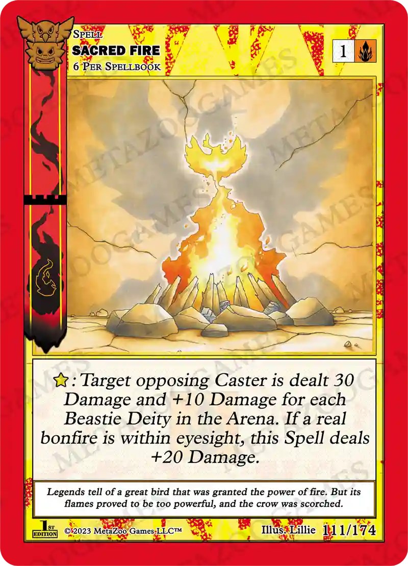 Sacred Fire [Native: First Edition] | Total Play