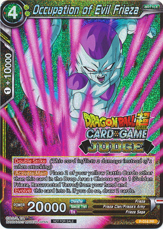 Occupation of Evil Frieza (P-018) [Judge Promotion Cards] | Total Play