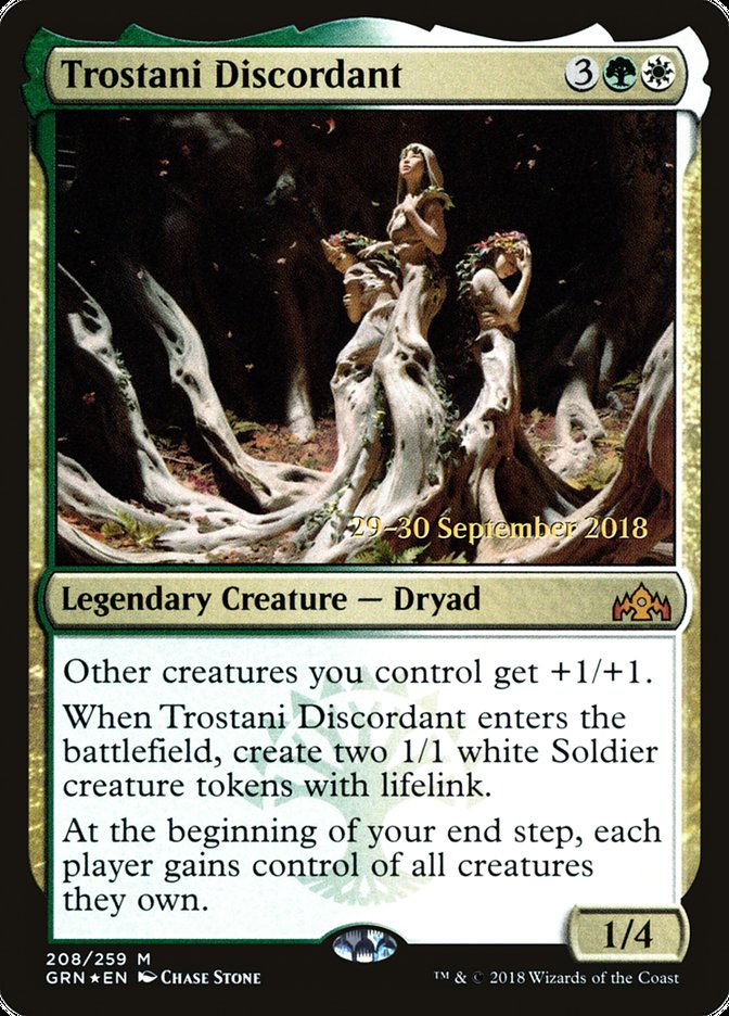 Trostani Discordant [Guilds of Ravnica Prerelease Promos] | Total Play