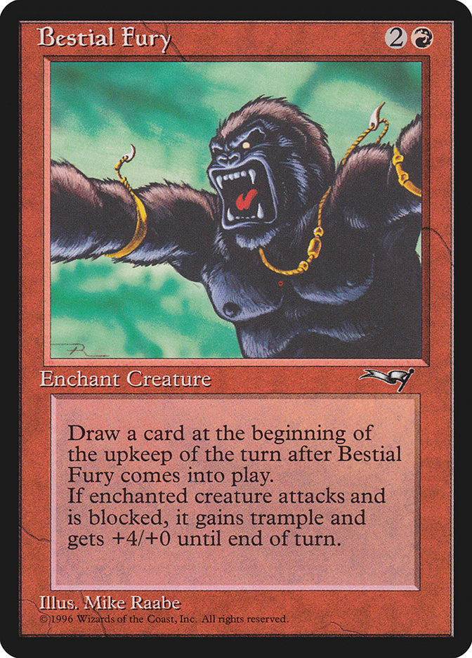 Bestial Fury (Looking Left) [Alliances] | Total Play