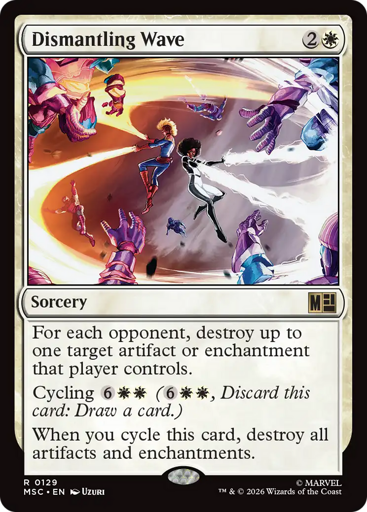 Dismantling Wave [Marvel Super Heroes Commander] | Total Play