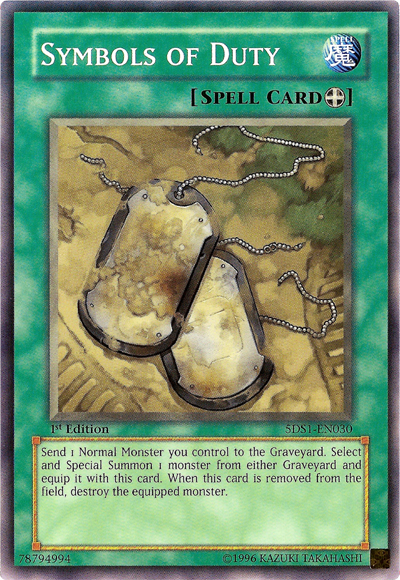 Symbols of Duty [5DS1-EN030] Common | Total Play