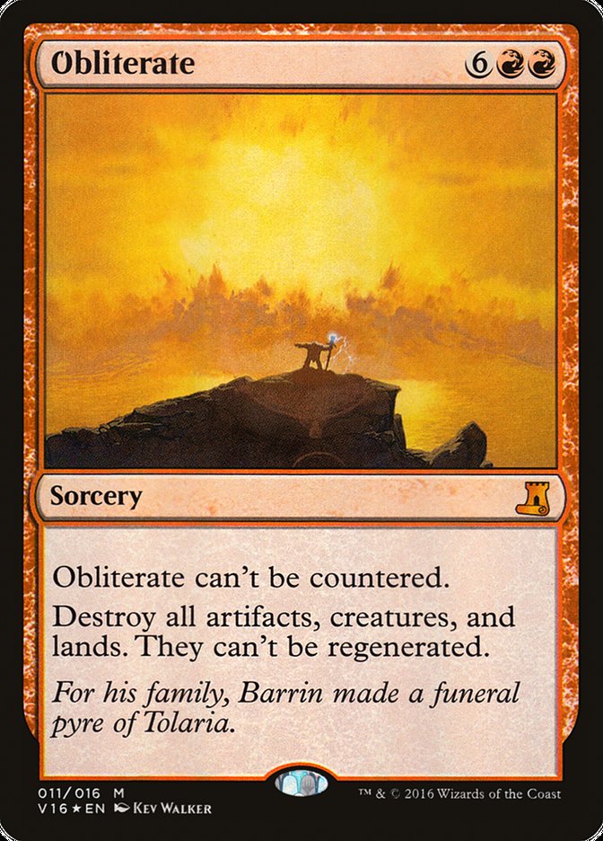 Obliterate [From the Vault: Lore] | Total Play