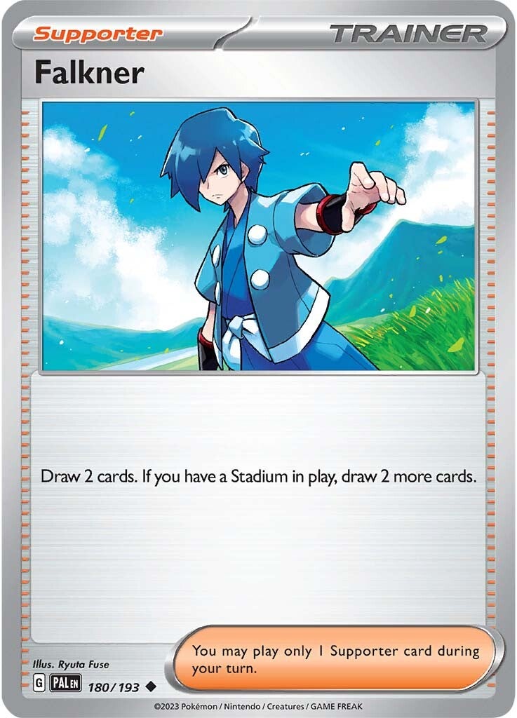 Falkner (180/193) [Scarlet & Violet: Paldea Evolved] | Total Play