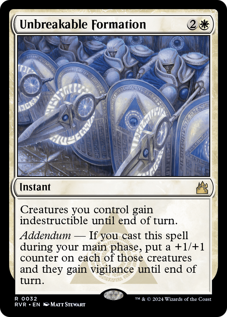 Unbreakable Formation [Ravnica Remastered] | Total Play