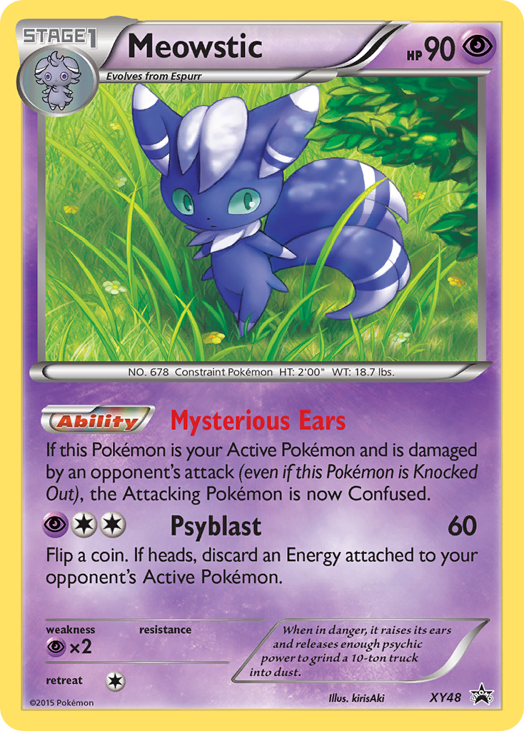 Meowstic (XY48) [XY: Black Star Promos] | Total Play