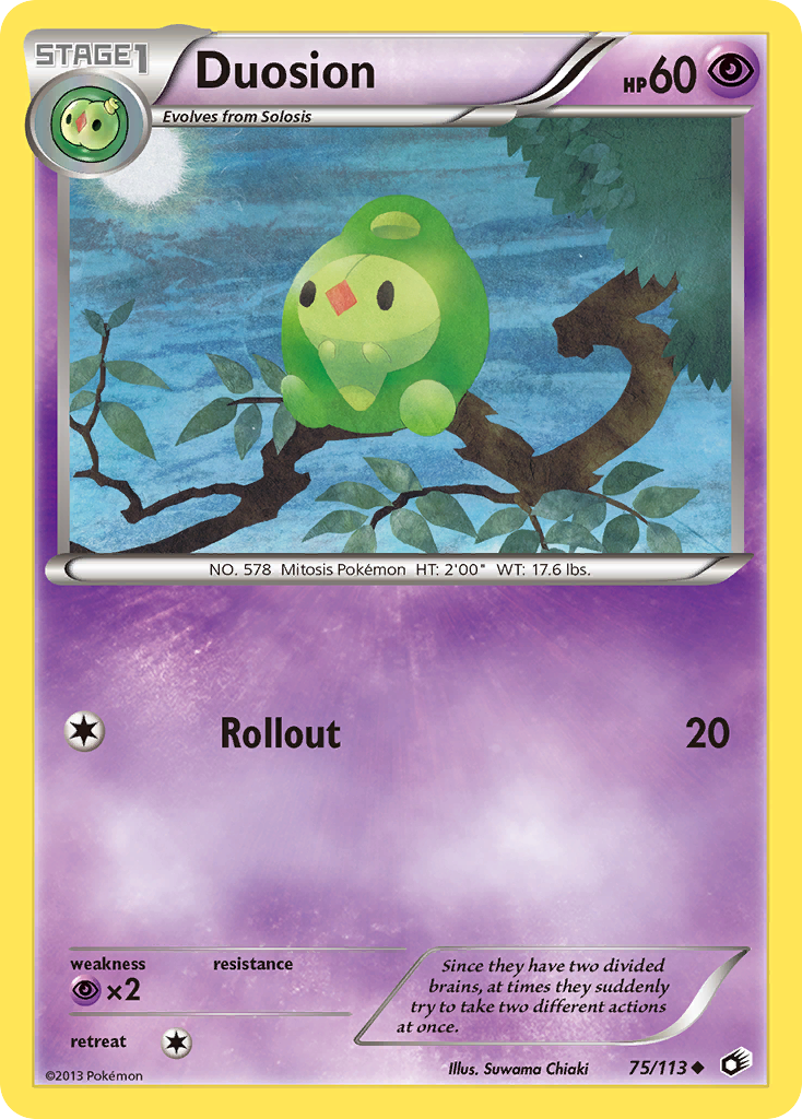 Duosion (75/113) [Black & White: Legendary Treasures] | Total Play
