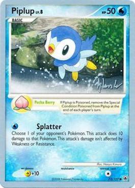 Piplup LV.8 (72/100) (Empotech - Dylan Lefavour) [World Championships 2008] | Total Play